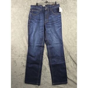 Wolverine FR Jeans Mens 32x34 Blue Traditional Fit Stretch Denim Flame Resistant